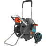 Тележка для шланга GARDENA AQUAROLL L ERGOPLUS с рукояткой из мягкого пластика и направляющей 18520-20.000.00